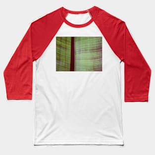 Leaf Up Close Baseball T-Shirt